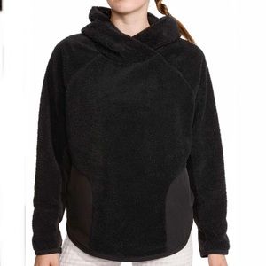 Nike pullover hoodie sherpa therma fleece women’s